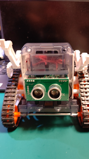 ロボット組立、micro:bit プログラミング